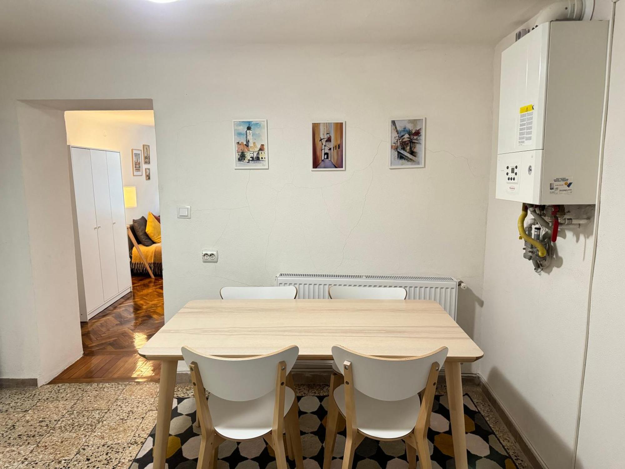 Charming Studio Ideal For Getaways Or Workations In Sibiu'S Medieval City Center Екстер'єр фото